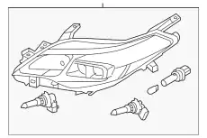 Фара TOYOTA / LEXUS 8115007121