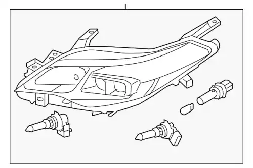 Фара TOYOTA / LEXUS 8115007121