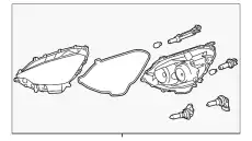 Фара TOYOTA / LEXUS 8115052E81