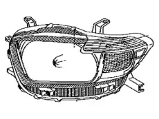 Фара TOYOTA / LEXUS 8117048480