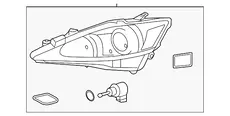 Фара TOYOTA / LEXUS 8118553543