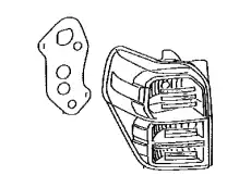 Фонарь задний TOYOTA / LEXUS 8155135401