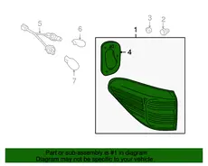 Фонарь задний TOYOTA / LEXUS 8155148260