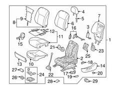 BLOWER ASSY, SEAT 8586033010 TOYOTA / LEXUS