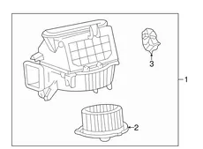 Вентилятор отопителя TOYOTA / LEXUS 87103-44020