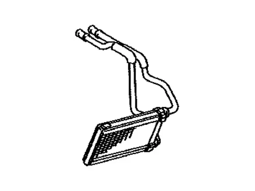Радиатор печки TOYOTA / LEXUS 8710730560