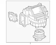 BLOWER ASSY 8713006330 TOYOTA / LEXUS