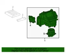 BLOWER ASSY 8713006330 TOYOTA / LEXUS