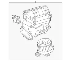 Вентилятор отопителя TOYOTA / LEXUS 8713047130