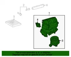 Вентилятор отопителя TOYOTA / LEXUS 8713047130