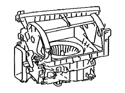 Вентилятор отопителя TOYOTA / LEXUS 8713050090
