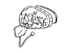 MIRROR ASSY, OUTER 8794047280 TOYOTA / LEXUS