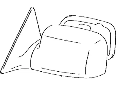 MIRROR OUTER, LH 87961-33510 TOYOTA / LEXUS
