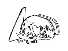 MIRROR OUTER, LH 8796152D90 TOYOTA / LEXUS