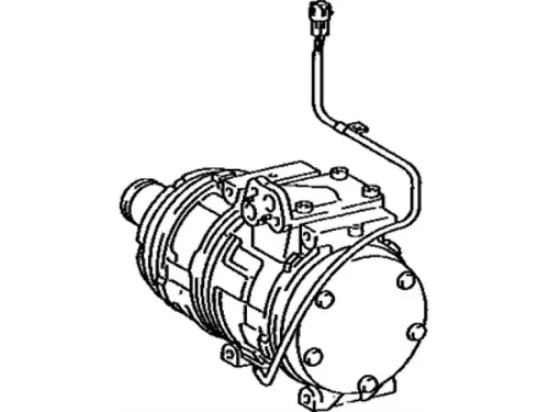 компрессор кондиционера!\ Toyota, Lexus 88320-33210