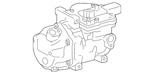 COMPRESSOR ASSY, W/M 8837047033 TOYOTA / LEXUS
