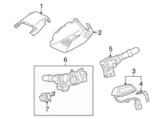 SWITCH, TILT & 8923530120 TOYOTA / LEXUS