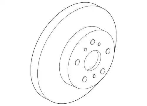 Тормозной диск TOYOTA / LEXUS 4243133040