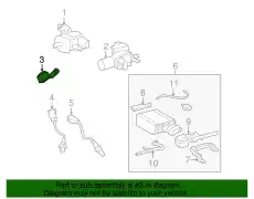 SENSOR, KNOCK 89615BZ040 TOYOTA / LEXUS
