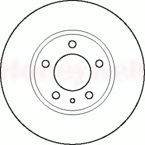 Тормозной диск BENDIX 561619B