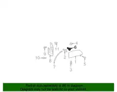 GROMMET, SCREW 90189T0013 TOYOTA / LEXUS
