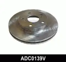 Тормозной диск COMLINE ADC0139V вентилируемый , передняя ось