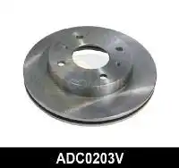 Тормозной диск COMLINE ADC0203V вентилируемый , передняя ось