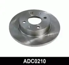 Тормозной диск COMLINE ADC0210 полный , передняя ось