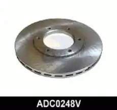 Тормозной диск COMLINE ADC0248V вентилируемый , передняя ось