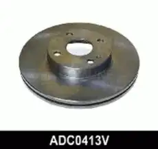 Тормозной диск COMLINE ADC0413V вентилируемый , передняя ось