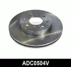 Тормозной диск COMLINE ADC0504V вентилируемый , передняя ось