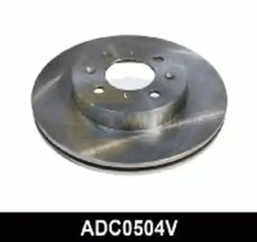 Тормозной диск COMLINE ADC0504V вентилируемый , передняя ось