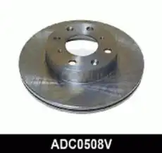 Тормозной диск COMLINE ADC0508V вентилируемый , передняя ось