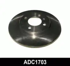 Тормозной диск COMLINE ADC1703 полный , передняя ось