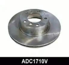 Тормозной диск COMLINE ADC1710V вентилируемый , передняя ось