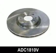 Тормозной диск COMLINE ADC1810V вентилируемый , передняя ось
