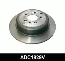 Тормозной диск COMLINE ADC1829 полный , задняя ось