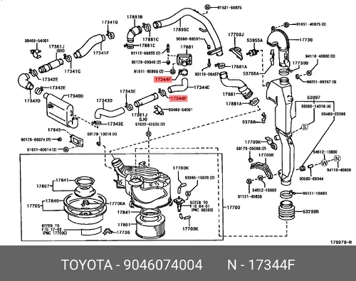 9046074004 ХОМУТ TOYOTA / LEXUS
