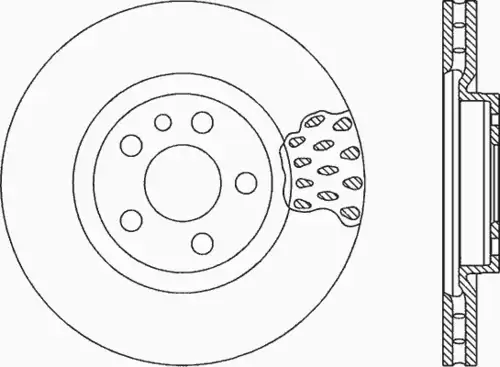 Тормозной диск OPEN PARTS BDR1018.20