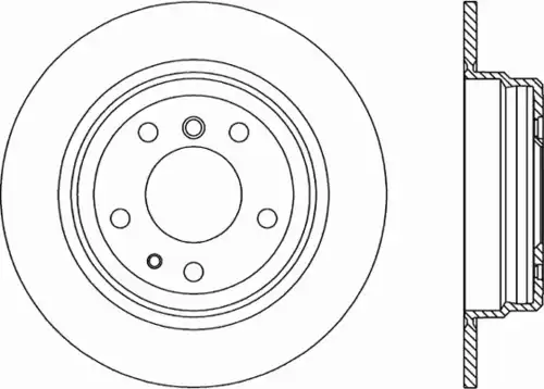 Тормозной диск OPEN PARTS BDR1086.10