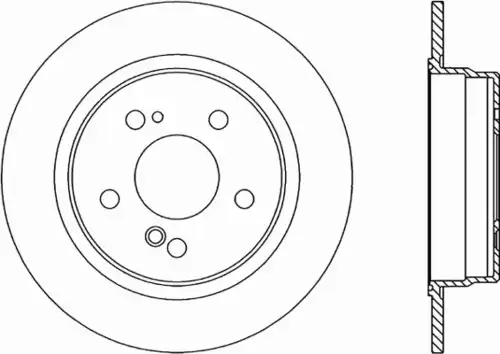 Тормозной диск OPEN PARTS BDR1300.10