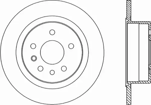 Тормозной диск OPEN PARTS BDR1420.10
