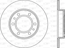 Тормозной диск OPEN PARTS BDR1530.10