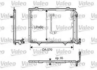 Радиатор кондиционера (конденсатор) VALEO 816900