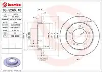 Тормозной диск BRECO BS 7400 передняя ось