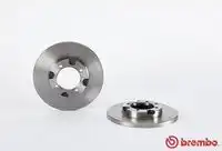 Тормозной диск BRECO BS 7412 передняя ось