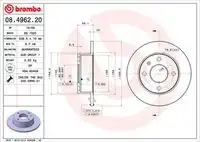 Тормозной диск BRECO BS 7525 передняя ось