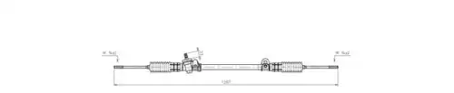 Рулевая рейка GENERAL RICAMBI FO4011