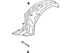 Подкрылок TOYOTA / LEXUS SU003-06093