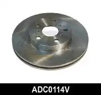 Тормозной диск COMLINE ADC0114V вентилируемый , передняя ось